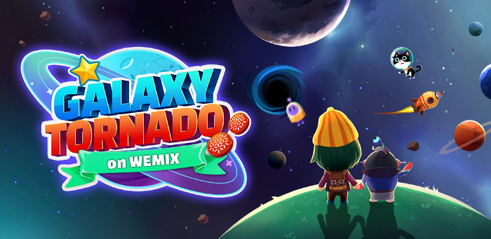 娱美德Wemix 12月31日上线《银河旋风》并宣布6款即将上线游戏﻿